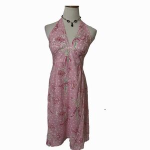 Lilly Pulitzer Pink Floral Print Dress